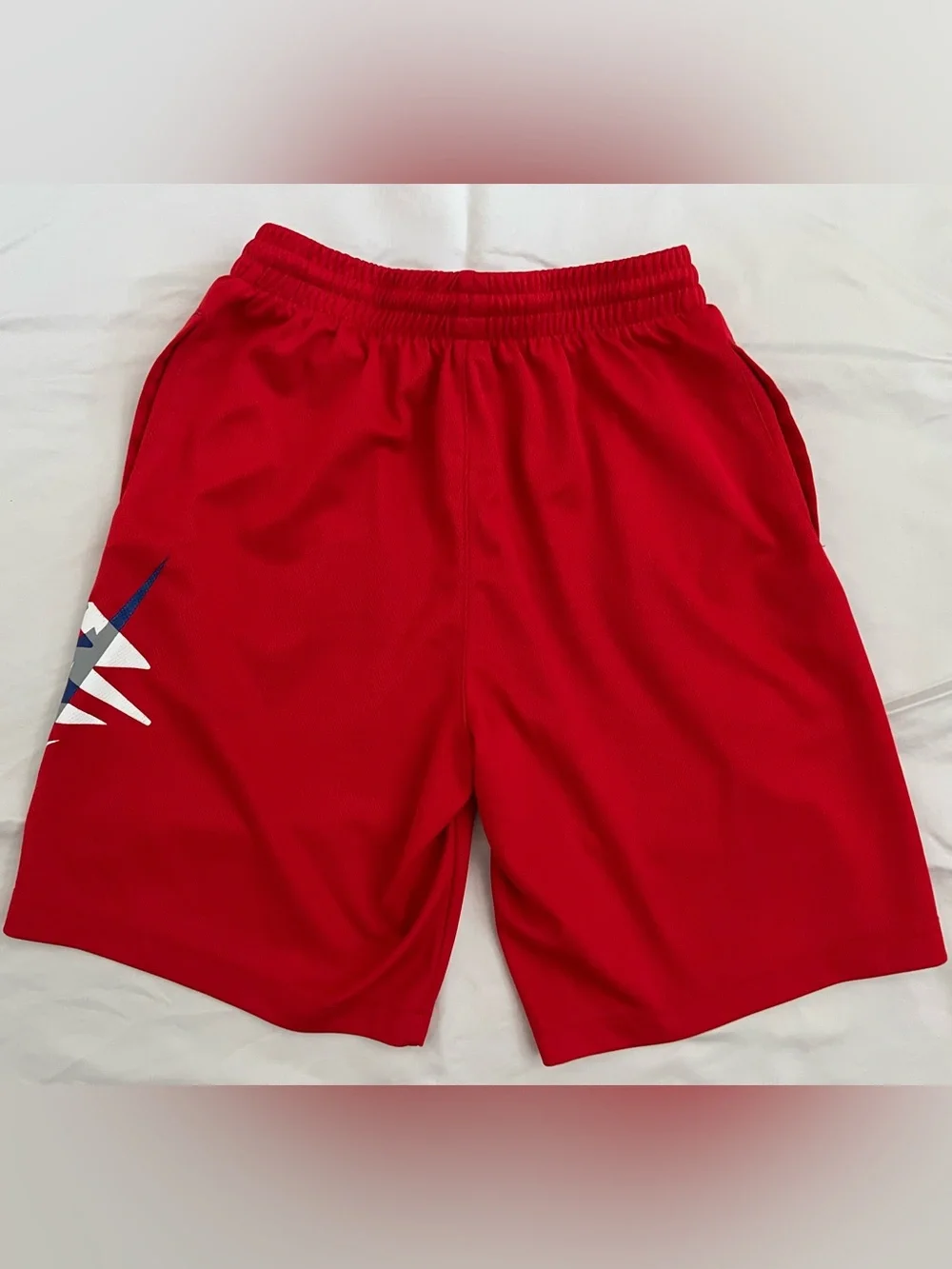 Nike red shorts